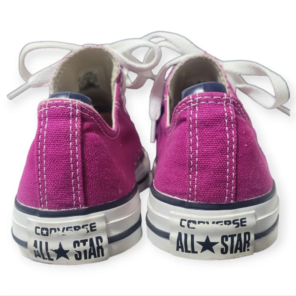 Converse Low Top Canvas Sneakers - Purple - Picture 5 of 8